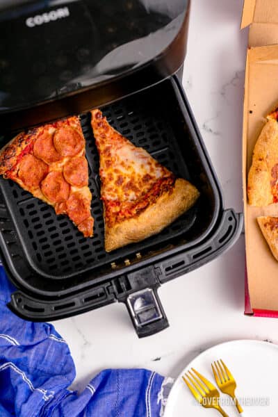 How To Reheat Pizza In An Air Fryer • Love From The Oven