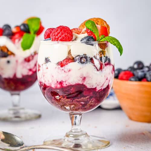 Berry Compote Parfait • Love From The Oven