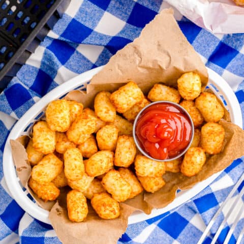 Air Fryer Tater Tots • Love From The Oven