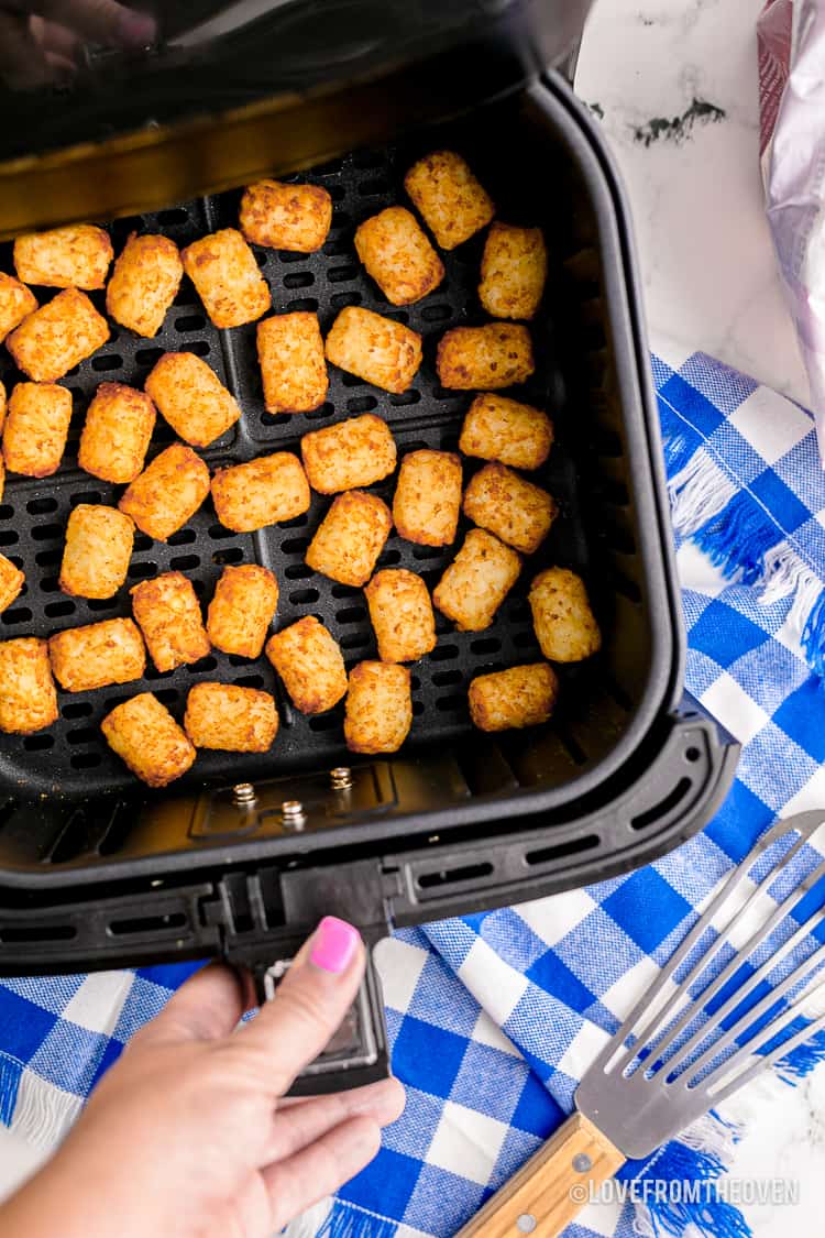 Air Fryer Tater Tots • Love From The Oven