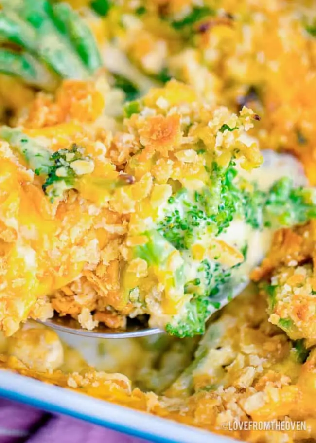 Broccoli Casserole With Ritz Crackers • Love From The Oven