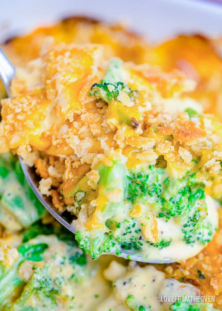 Broccoli Casserole With Ritz Crackers • Love From The Oven