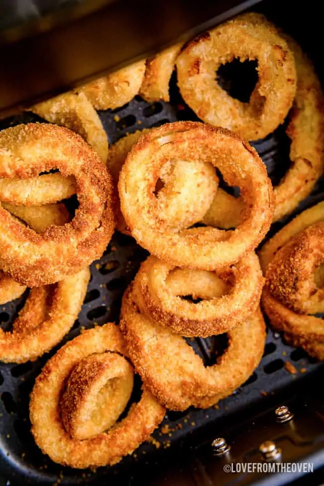Frozen Onion Rings in Airfryer • Air Fryer Recipes & Reviews