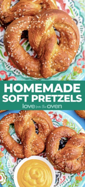 Homemade Pretzels • Love From The Oven