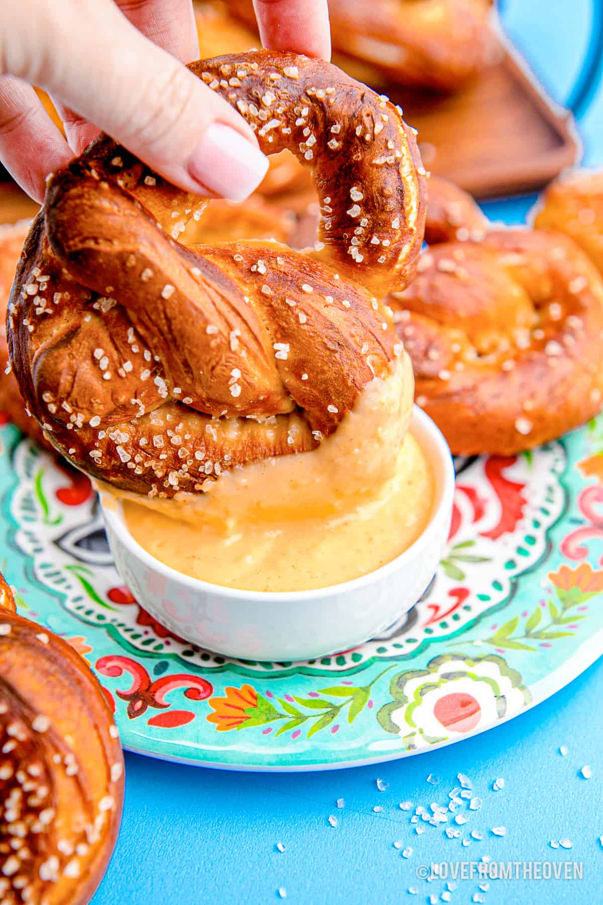 SIMPLE Pretzel Monkey Bread - Simple Party Food