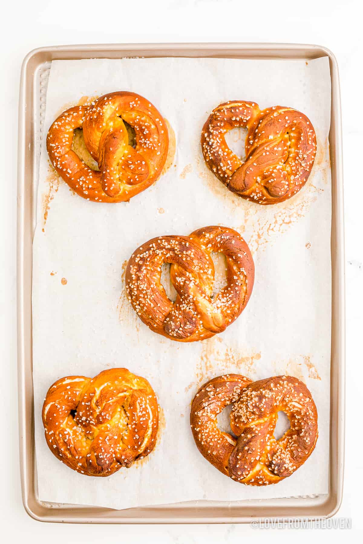 Homemade Pretzels • Love From The Oven