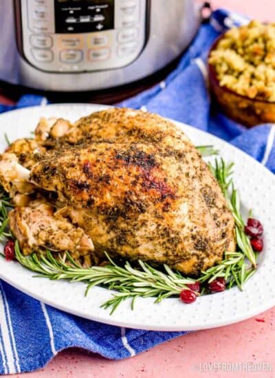 turkey breast cooked in an instant pot