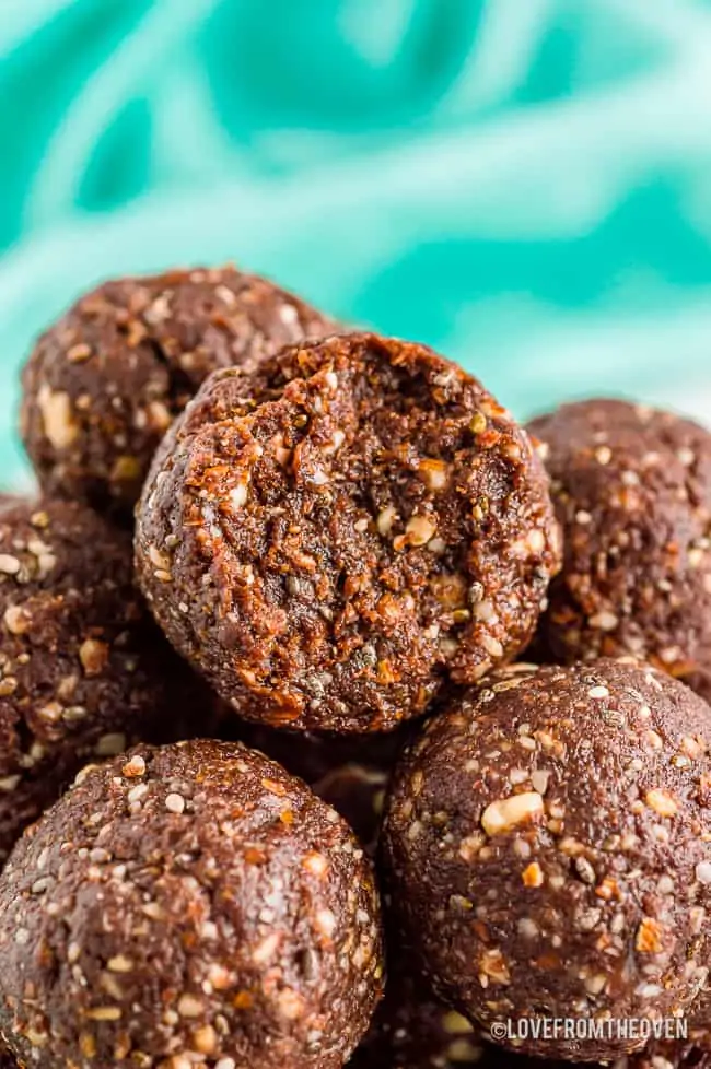 Chocolate Protein Energy Bites - Love to be in the Kitchen