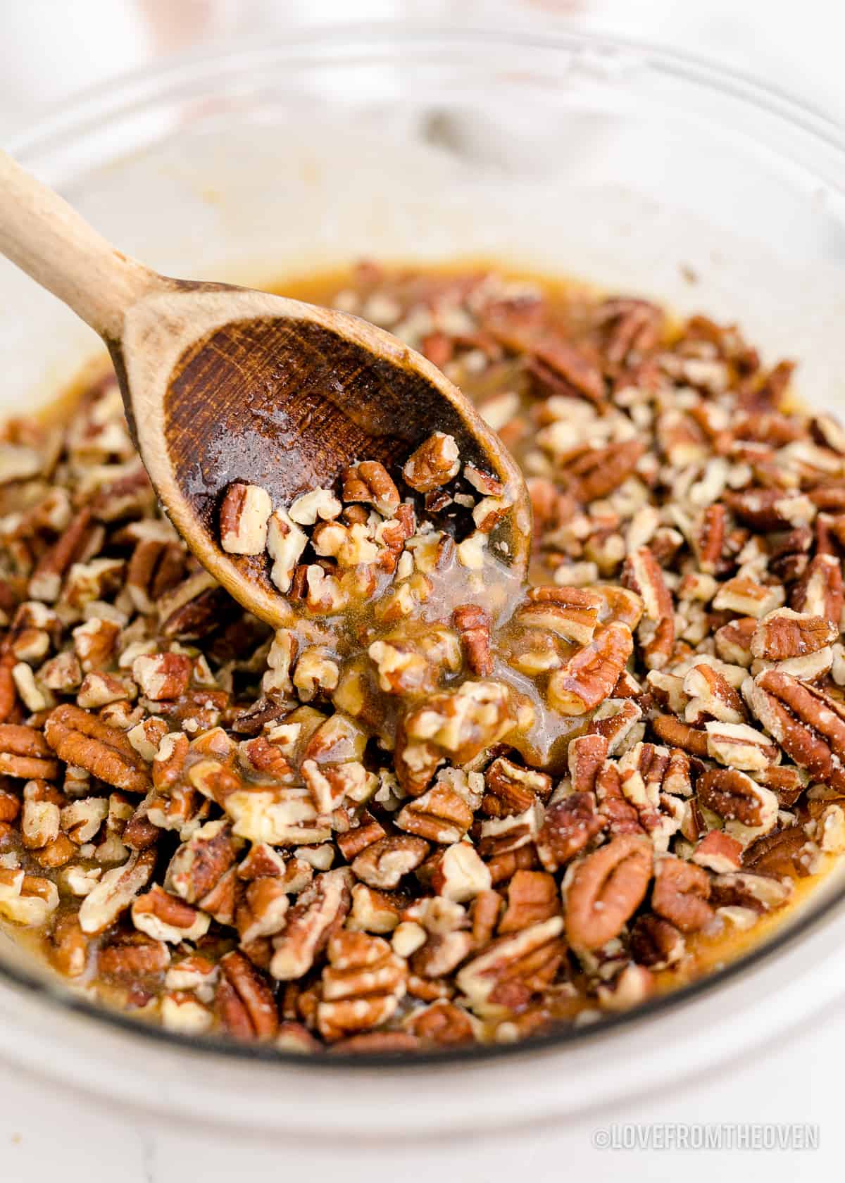 Pecan Pie Brownies Love From The Oven   Pecan Pie Brownies 11 