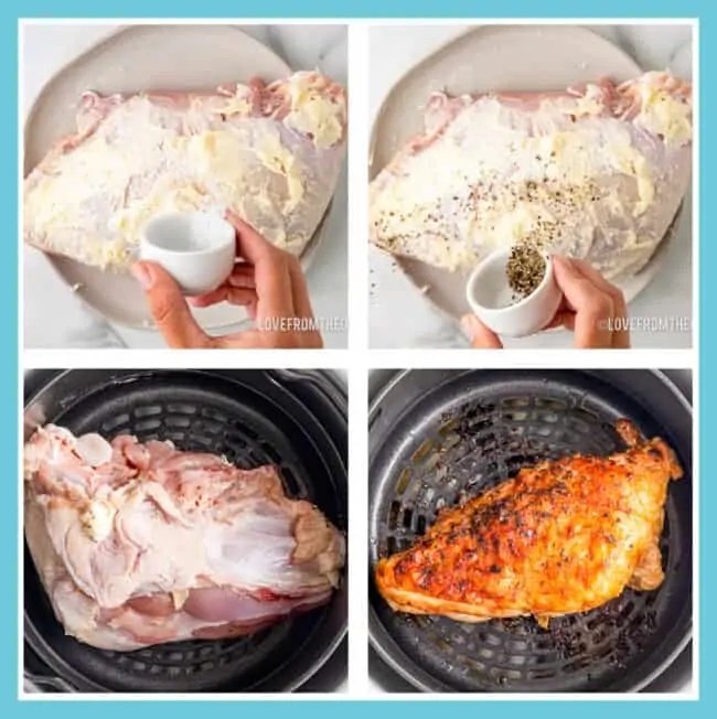 Air Fryer Turkey Breast • Love From The Oven