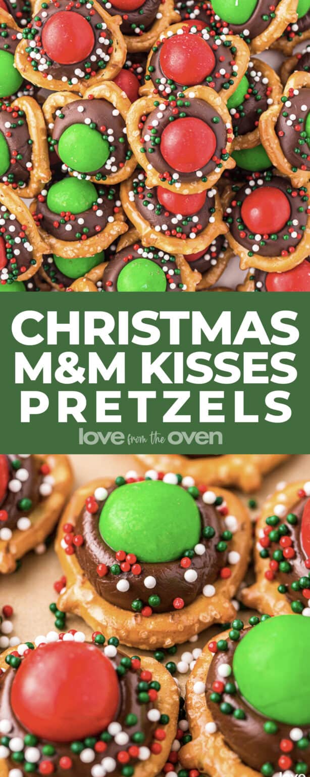 Easy Christmas Pretzels • Love From The Oven