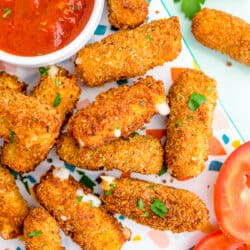 How To Make Mozzarella Sticks • Love From The Oven