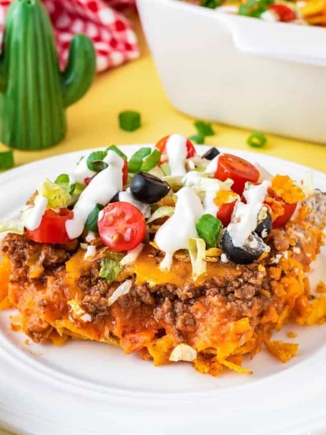 Taco Casserole Story • Love From The Oven