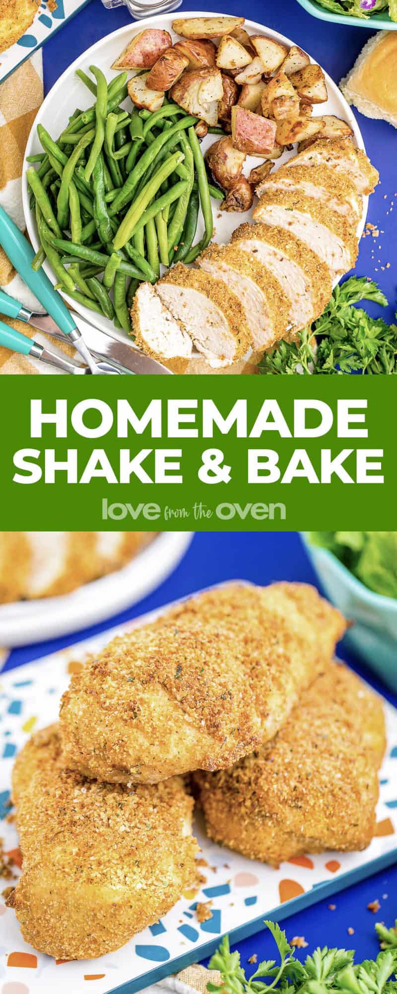 Better Than Shake and Bake Chicken {Includes Skinny Recipe}