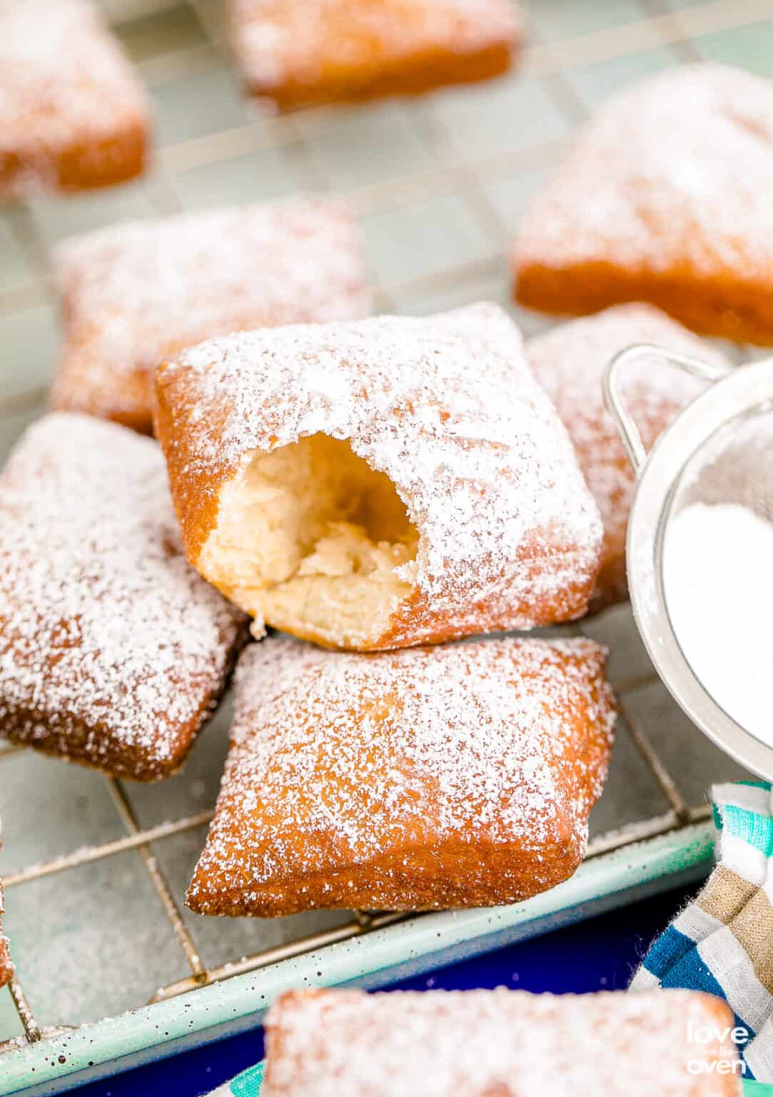 Beignet Recipe • Love From The Oven