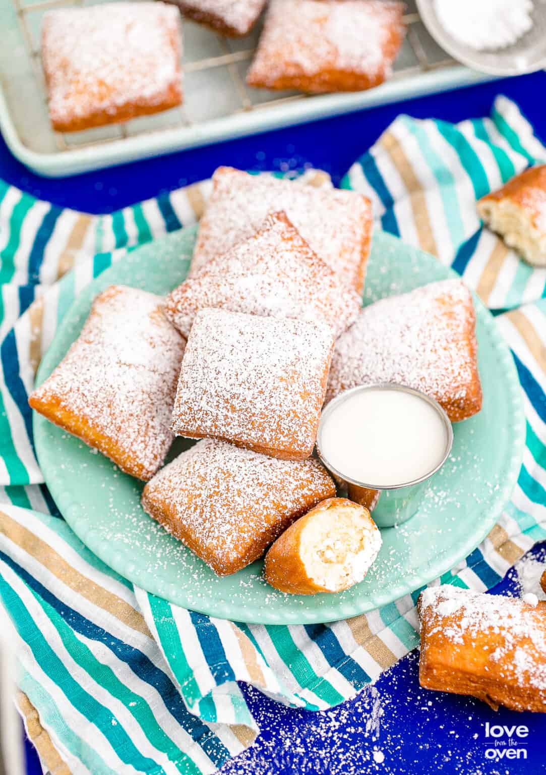 Beignet Recipe • Love From The Oven 