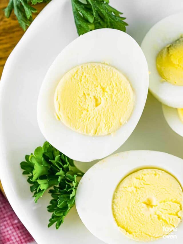 Air Fryer Hard Boiled Eggs Recipe Story • Love From The Oven