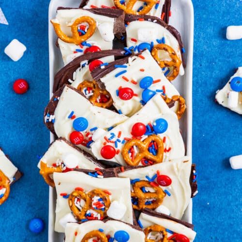 Red, White and Blue Bark • Love From The Oven