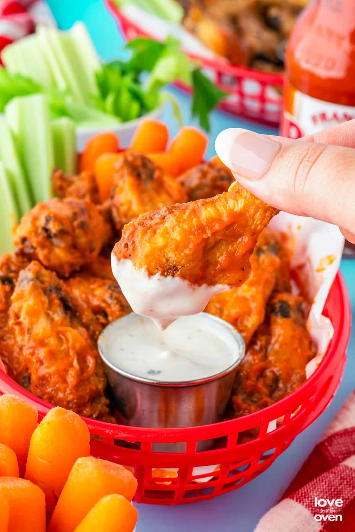 Frozen Chicken Wings in Air Fryer (No-Thaw Recipe) - Insanely Good
