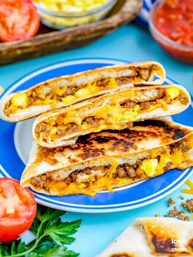 Breakfast Crunchwrap Story • Love From The Oven