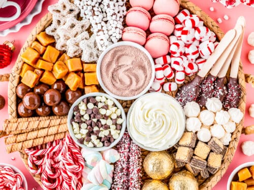 Hot Chocolate Bar Charcuterie Board Ideas