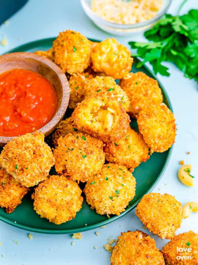 Mac and Cheese Bites • Love From The Oven