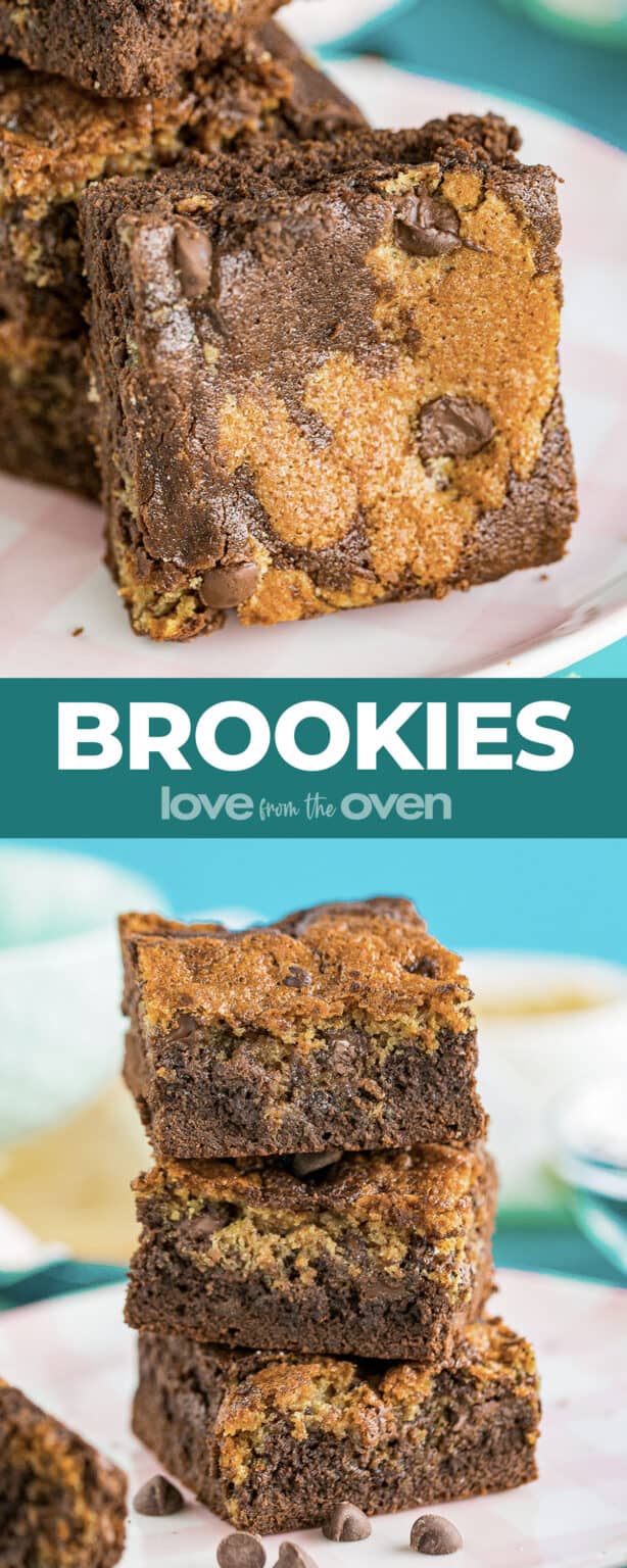 Brookie Recipe • Love From The Oven