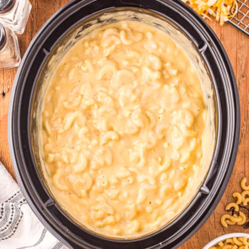 Crockpot Macaroni And Cheese • Love From The Oven