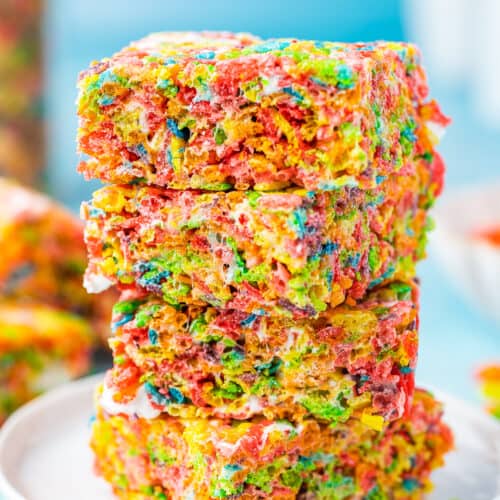 Fruity Pebbles Treats • Love From The Oven