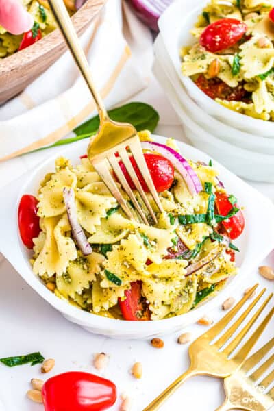 Pesto Pasta Salad • Love From The Oven