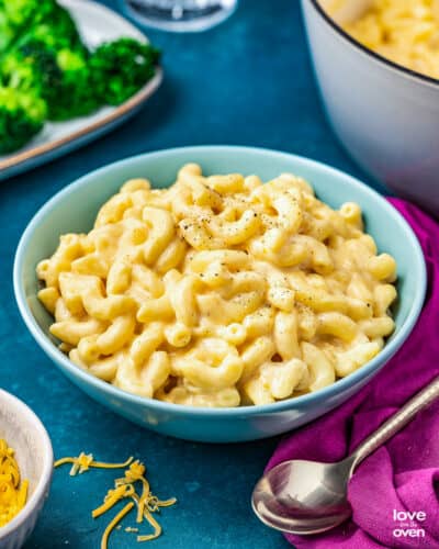 Stovetop Mac and Cheese • Love From The Oven