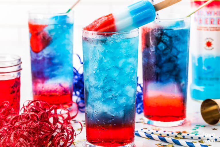 Red White And Blue Cocktail • Love From The Oven 5610