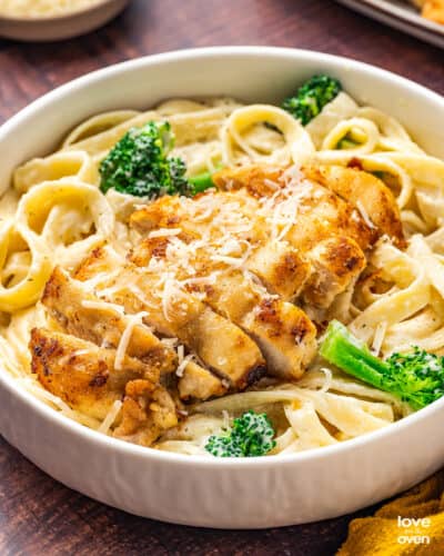 Broccoli Chicken Alfredo • Love From The Oven