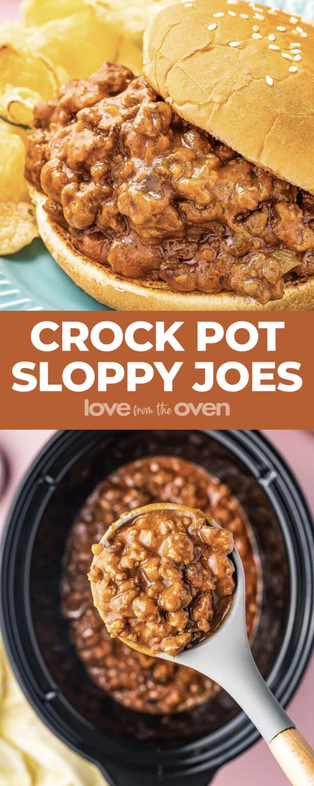 Crock Pot Sloppy Joes • Love From The Oven