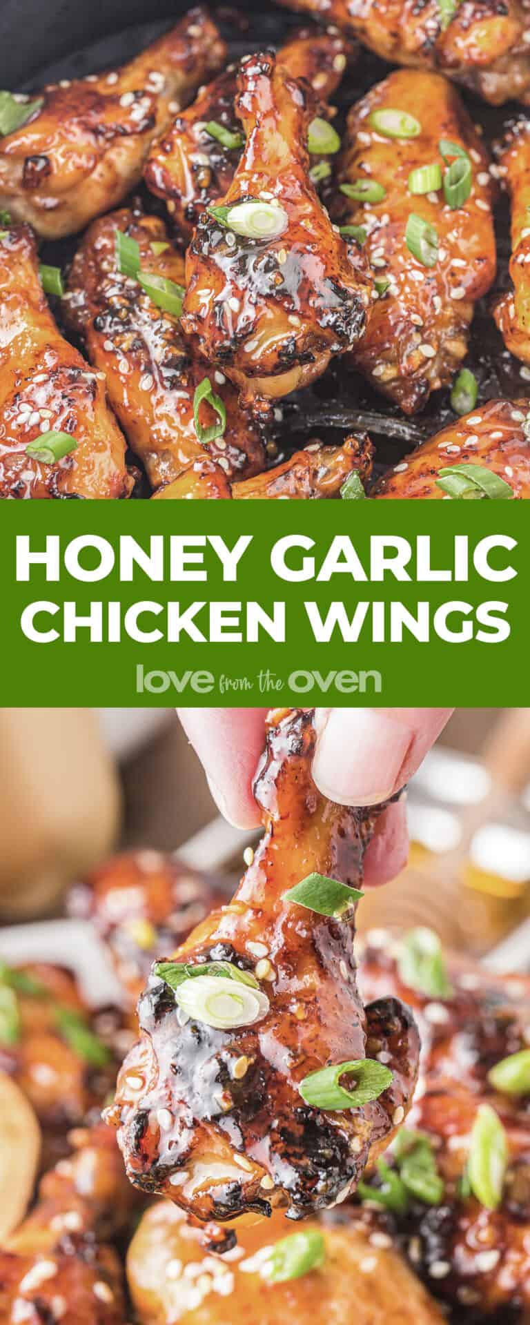 Honey Garlic Chicken Wings • Love From The Oven 0886