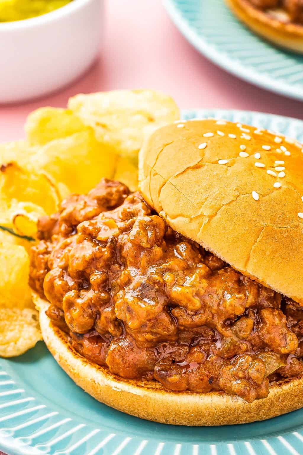 Crock Pot Sloppy Joes • Love From The Oven