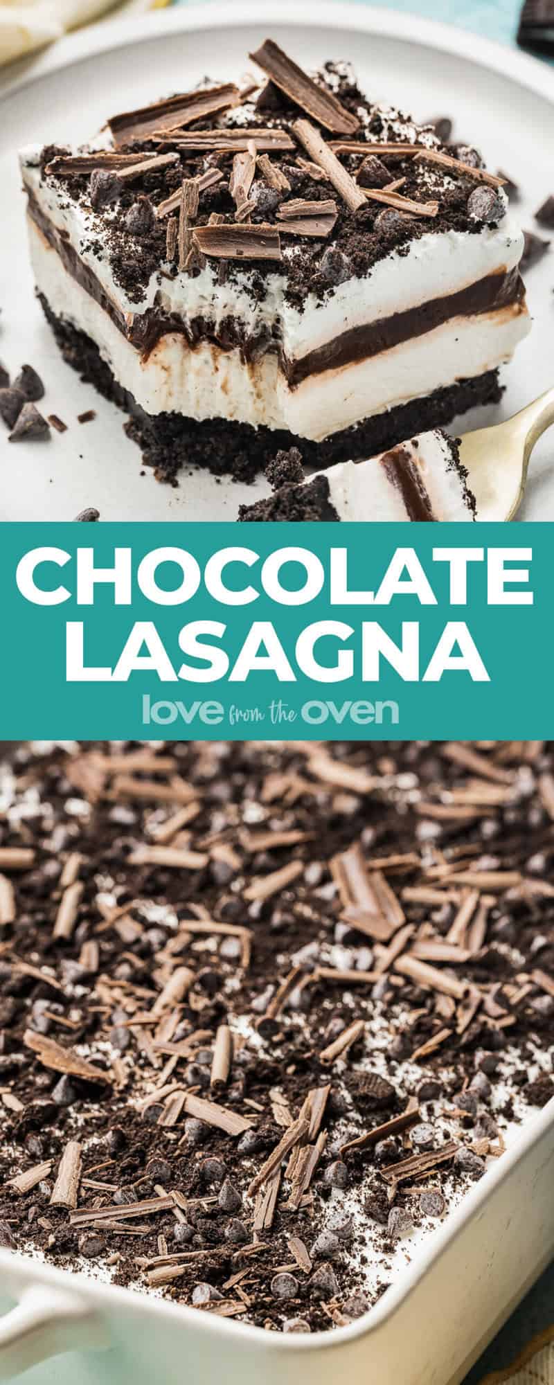 how to make chocolate lasagna